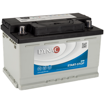 Batterie voiture Dynac Start-Stop EFB 565500065 12V 65Ah au meilleur prix  pour votre Auto