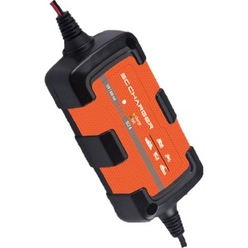 CHARGEUR DE BATTERIE ET MAINTIEN DE CHARGE SC CHARGER SCZ 8 AUTOMATIQUE 12V  800mA AVEC MAINTIEN DE CHARGE (CONVIENT POUR TOUTES BATTERIES AU PLOMB  CONVENTIONNELLES, SANS ENTRETIEN, AGM ET GEL) - P2R